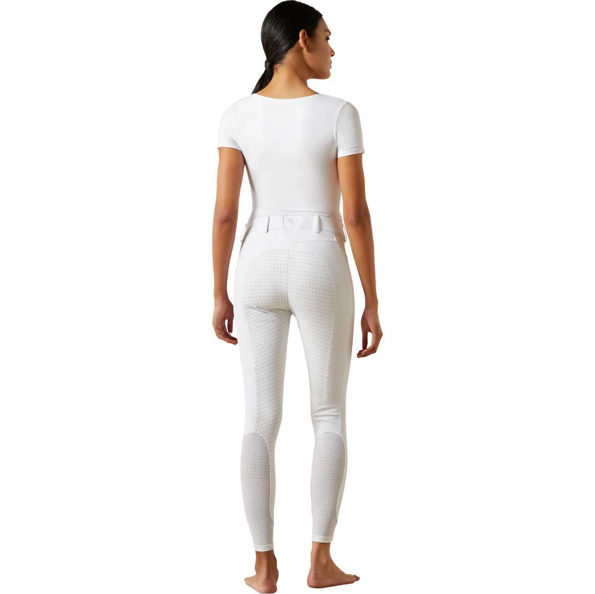 2026 Ariat Womens Tri Factor Nt Full Seat Breech 10061675 - White